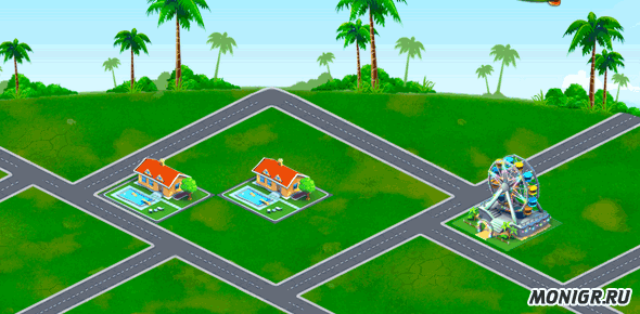 Постройка зданий в Island Game